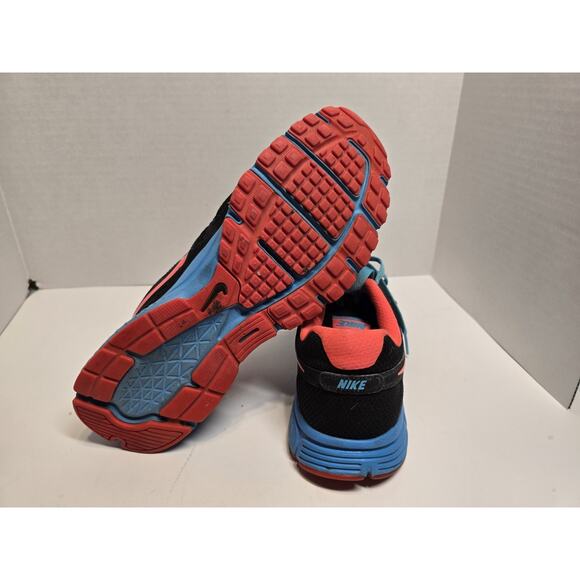 Nike Revolution 2 Sneakers Womens 8 Black Blue Running Shoes Casual 554900-009 - Picture 4 of 7